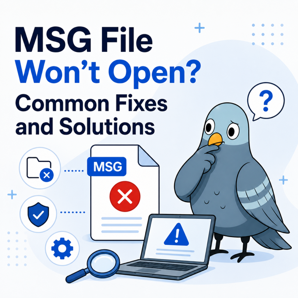 MSG File Won't Open? Common Fixes and Solutions