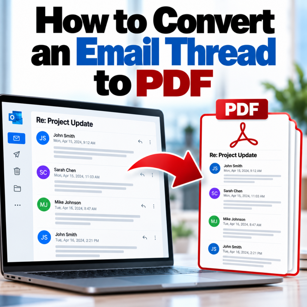 How to Convert an Email Thread to PDF
