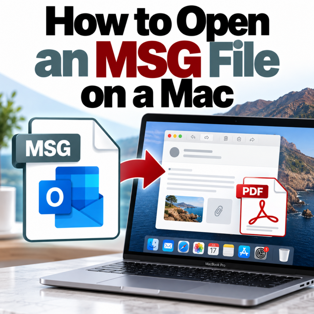 How to Open an MSG File on a Mac